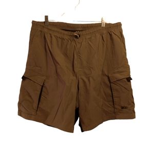 REI Cargo hybrid shorts mens Size 35 gray ripstop 100% nylon hiking swim